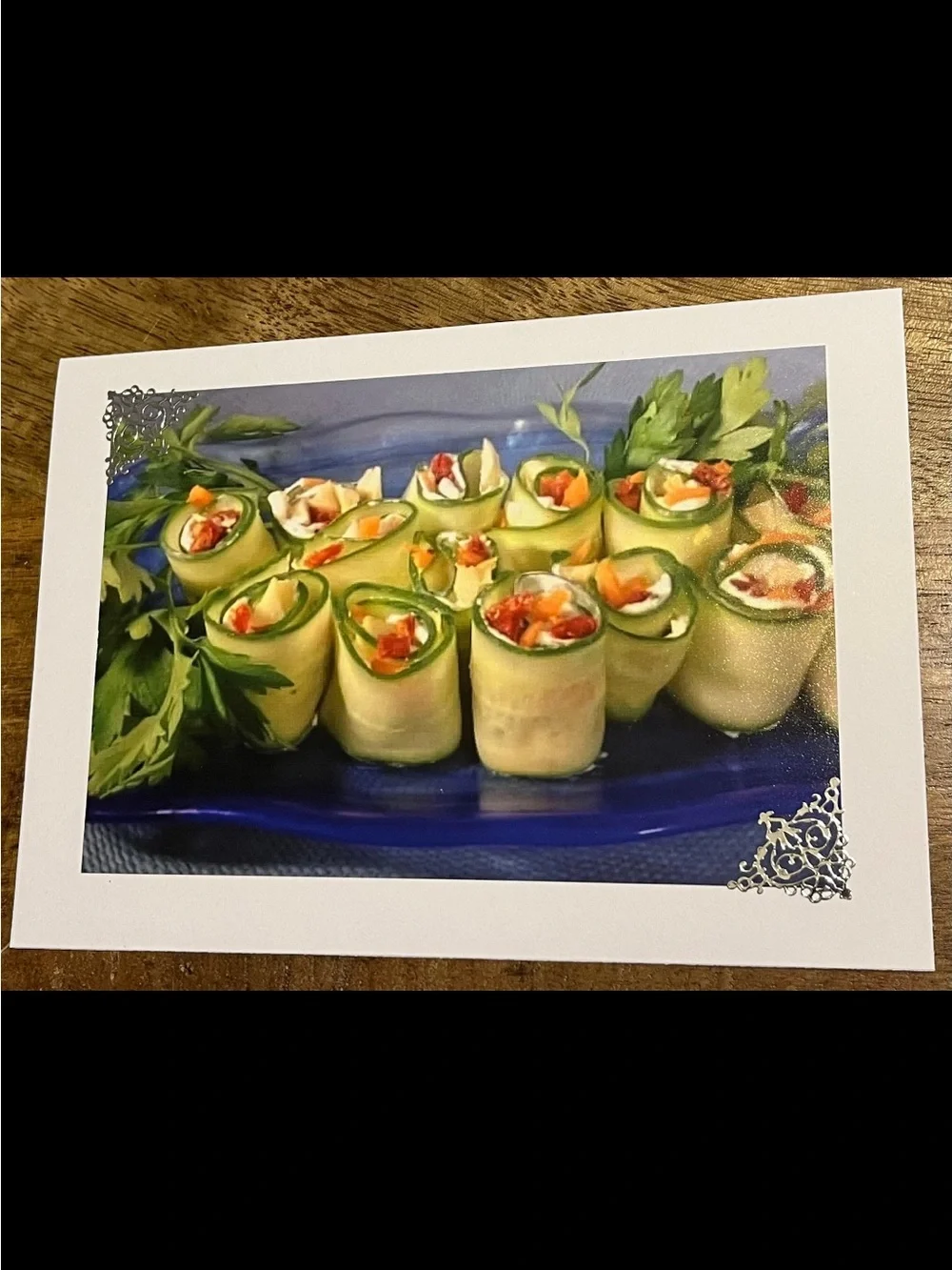 Photo Greeting Card Set - Appetizers